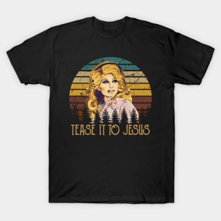 Vintage Musical Retro Parton My Favorite People T-Shirt